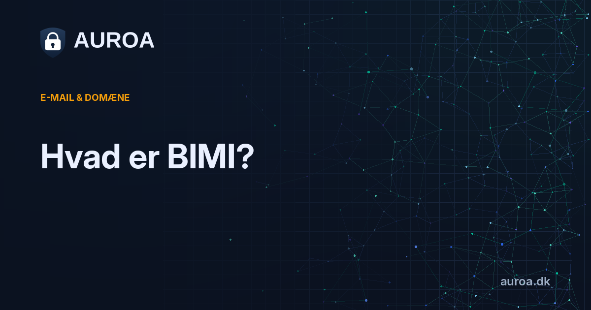 Hvad er BIMI?